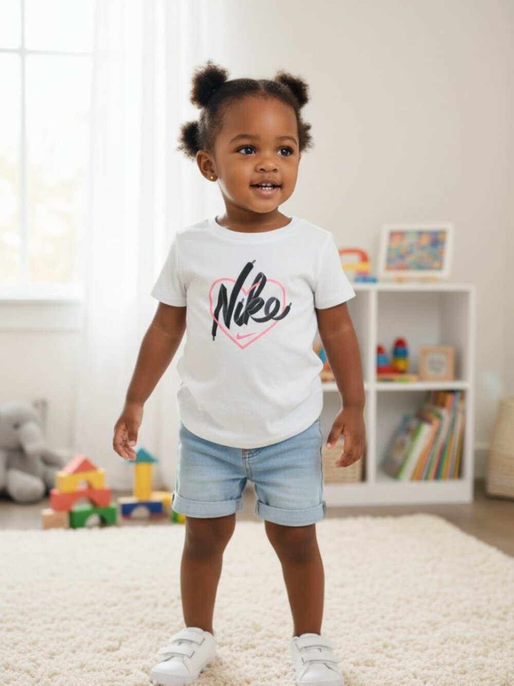 Nike Heart Logo Graphic Tee